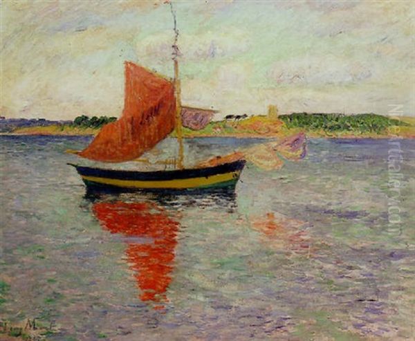 Marine Oil Painting by Henry Moret