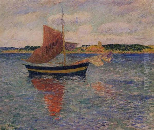 Marine Oil Painting by Henry Moret