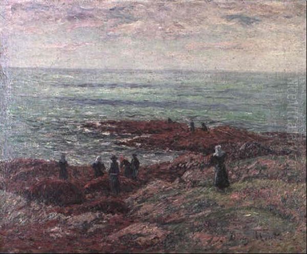 La Cote Bretonne Oil Painting by Henry Moret