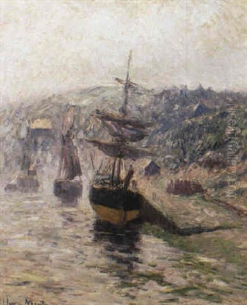 La Brume Oil Painting by Henry Moret