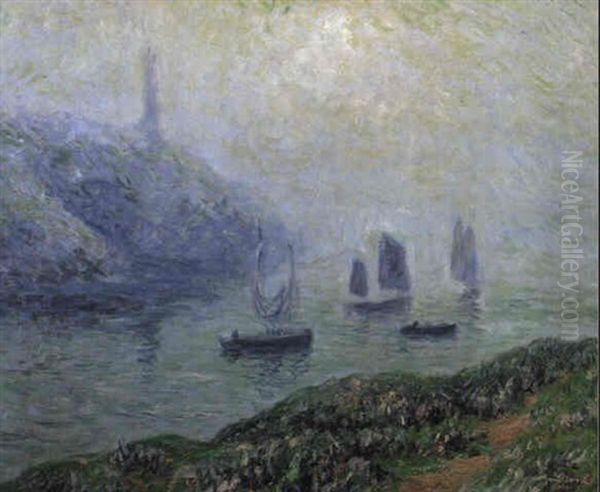 La Brume Oil Painting by Henry Moret