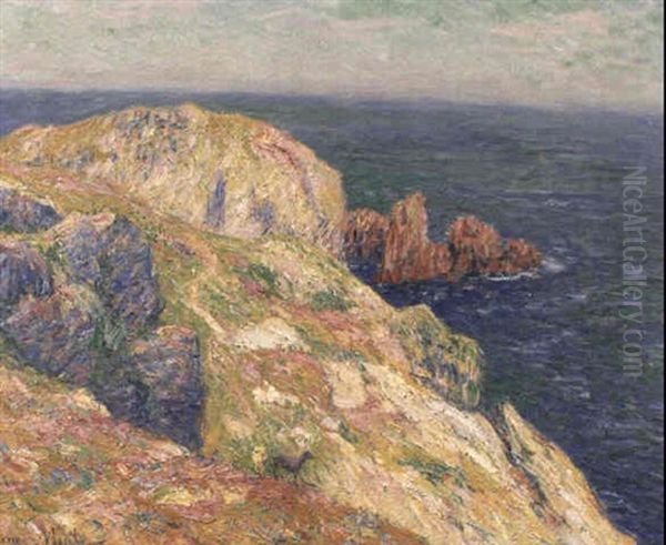 Cap De La Chevre Oil Painting by Henry Moret