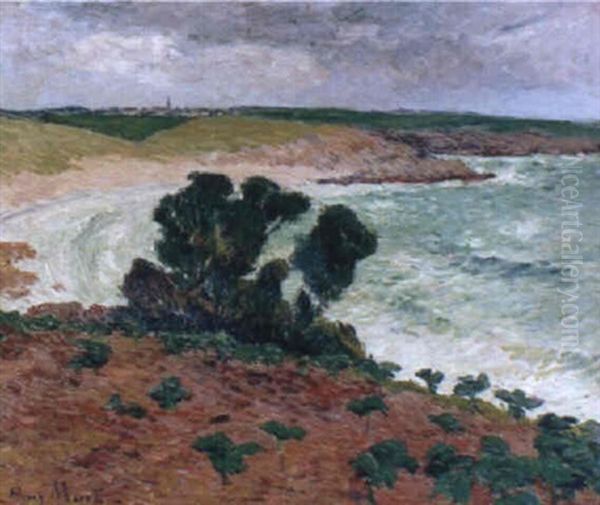 Aux Environs Du Pouldu Oil Painting by Henry Moret