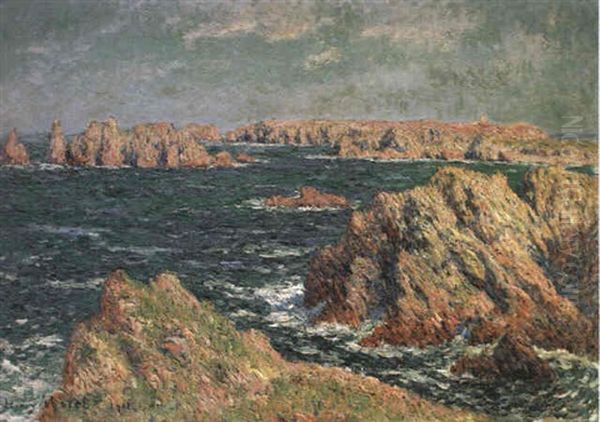 L'ile D'ouessant Oil Painting by Henry Moret