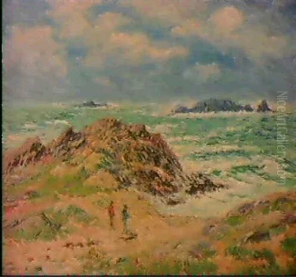 Cote Bretonne Oil Painting by Henry Moret