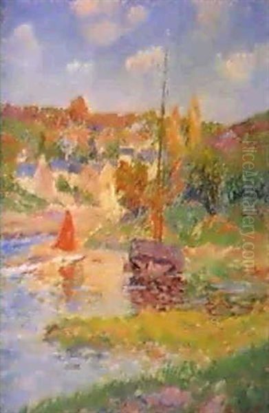 Pont-aven Oil Painting by Henry Moret