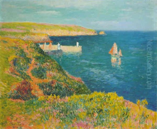 Port-eudy, Ile-de-groix Oil Painting by Henry Moret