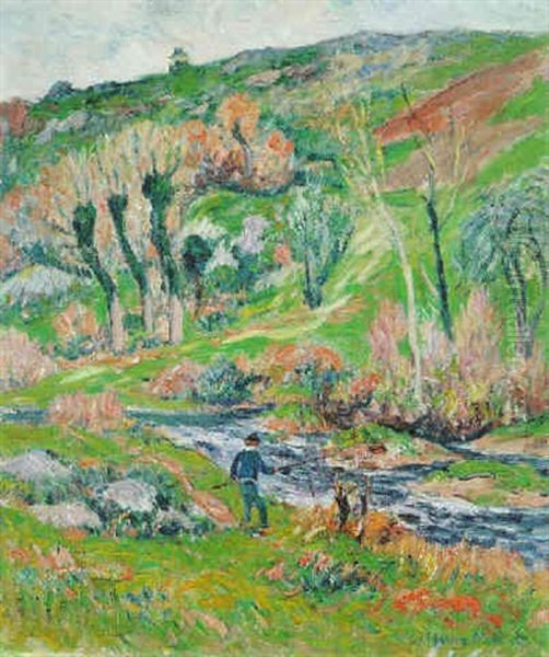 Le Pecheur Oil Painting by Henry Moret