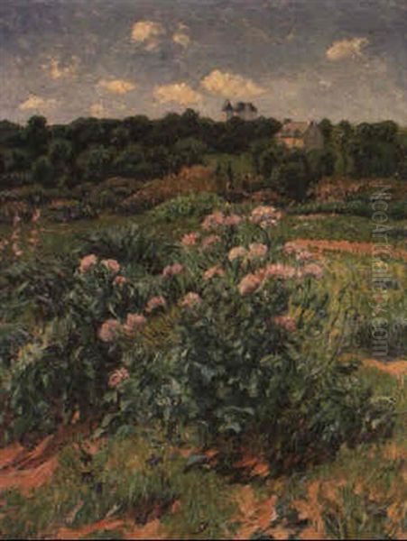 Le Jardin Oil Painting by Henry Moret