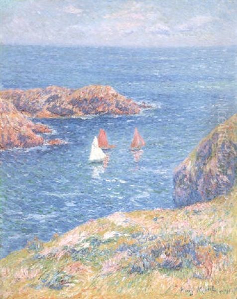 Ouessant, Jour De Calme Oil Painting by Henry Moret