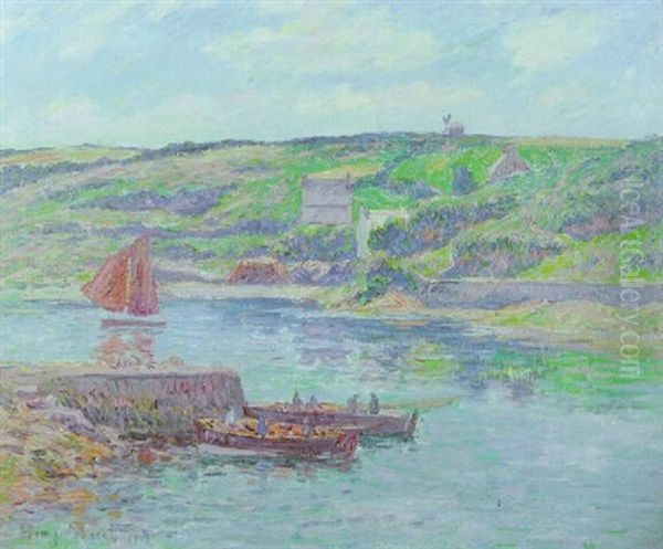 Doe-lan, La Riviere by Henry Moret