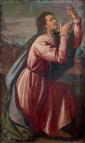 Saint Jean L'evangeliste by  Moretto da Brescia