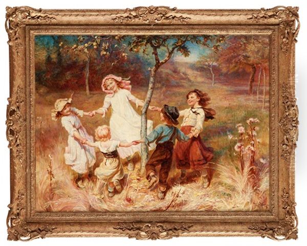 Ring O'roses Oil Painting by Frederick Morgan