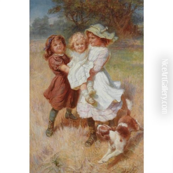 Good Friends Oil Painting by Frederick Morgan