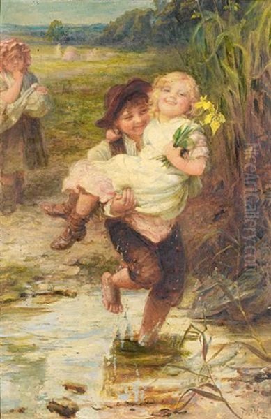 The Young Gallant Oil Painting by Frederick Morgan