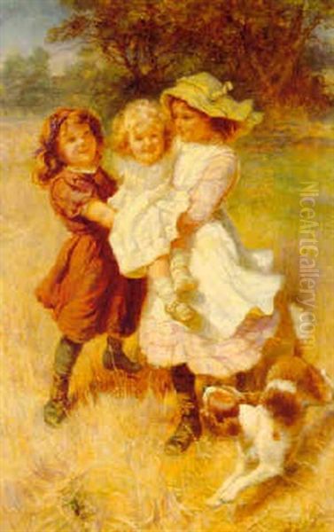 Good Friends Oil Painting by Frederick Morgan