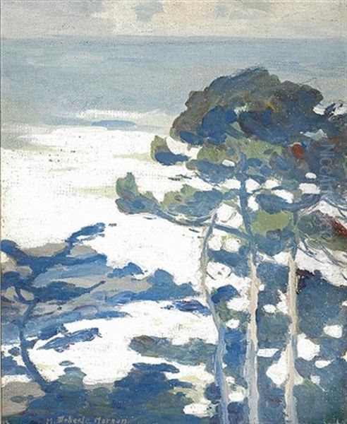 Coastal Trees by Mary Deneale Morgan