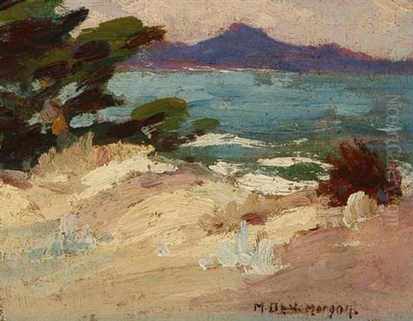 Coastal Oil Painting by Mary Deneale Morgan