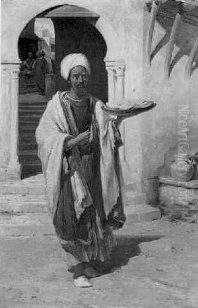 A Cake Seller, Algiers by Walter Jenks Morgan