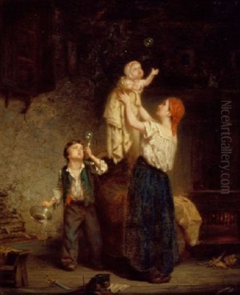 Ambition Oil Painting by William Morgan