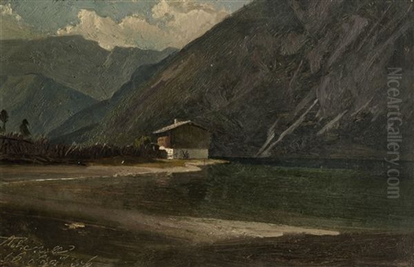 Am Achensee Oil Painting by Carl Morgenstern