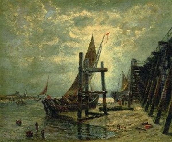 Nieupoort Oil Painting by Friedrich Ernst Morgenstern