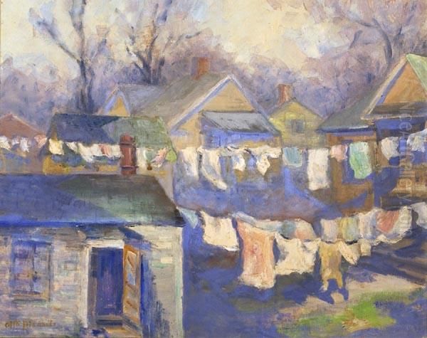 American, - Wash Day by Otto Bierhals