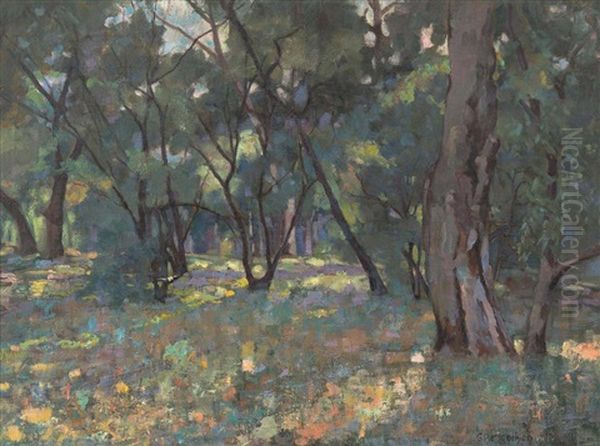 Dappled Sunlight Oil Painting by George Pitt Morison