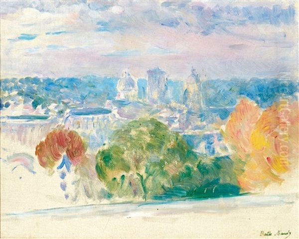 Vue De Tours Oil Painting by Berthe Morisot