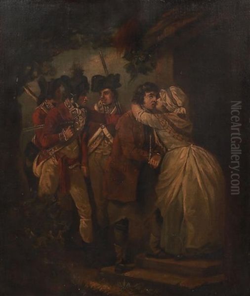 Arresting The Deserter Oil Painting by George Morland