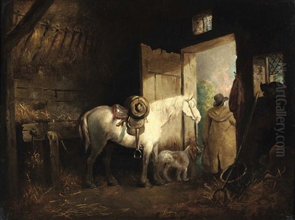 After The Storm Oil Painting by George Morland