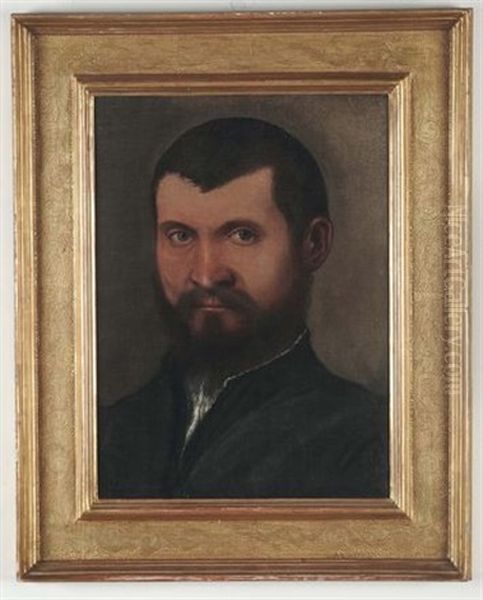 Ritratto Di Giovane Con Barba Oil Painting by Giovanni Battista Moroni