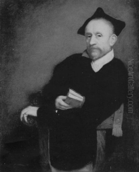 Ritratto Di Prelato Oil Painting by Giovanni Battista Moroni