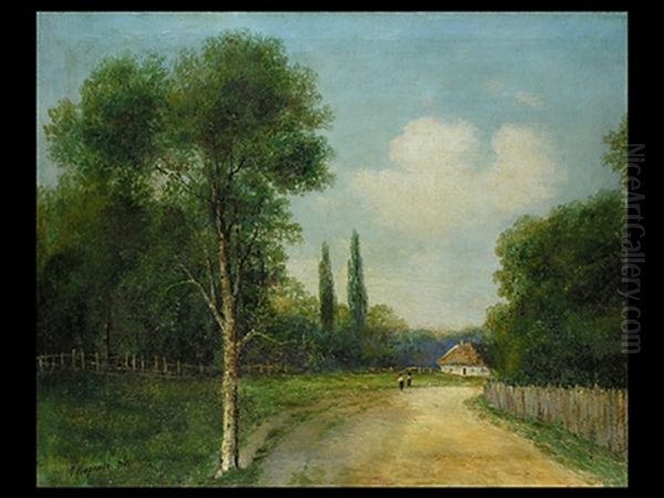 Landschaft Oil Painting by Aleksndr Ivanovich Morozov