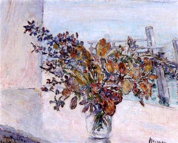 Bouquet De Feuilles Mortes Oil Painting by George Morren