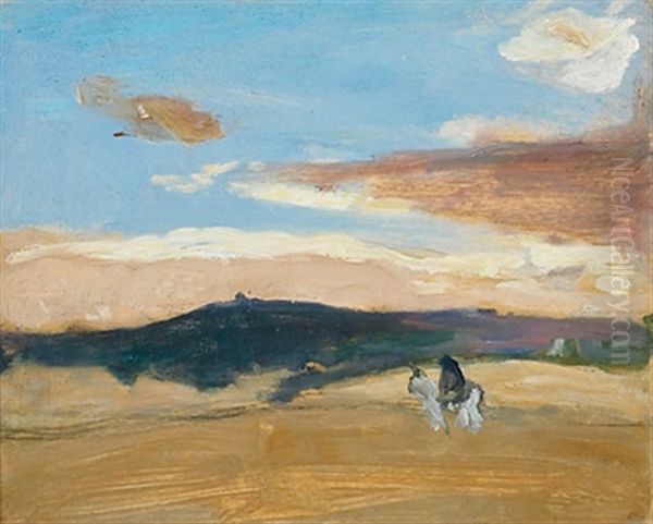 The Rider Oil Painting by James Wilson Morrice