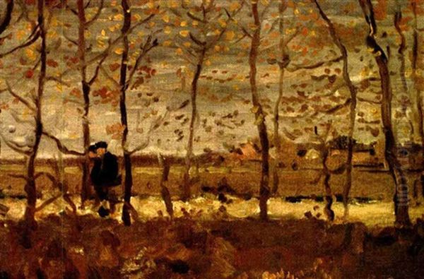 Road In Brittany Oil Painting by James Wilson Morrice