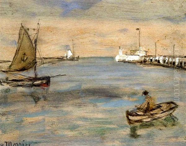 Boulogne Oil Painting by James Wilson Morrice