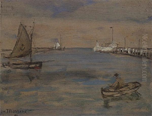 Boating In Brittany Oil Painting by James Wilson Morrice