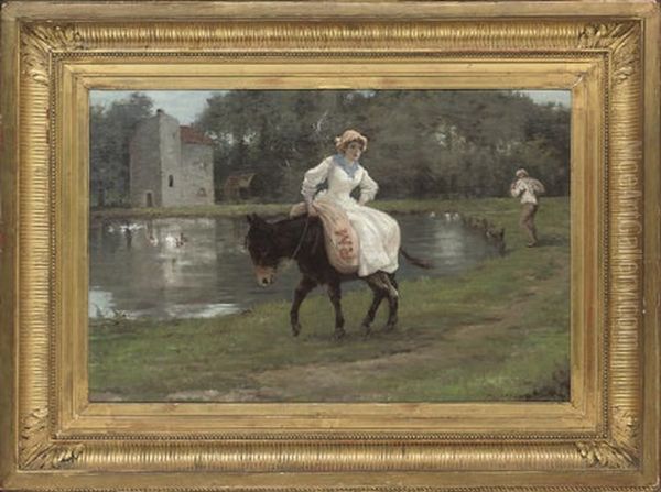 The Miller's Daughter Oil Painting by Philip Richard Morris