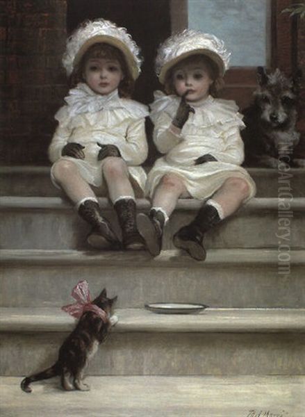 In Sunday Best Oil Painting by Philip Richard Morris