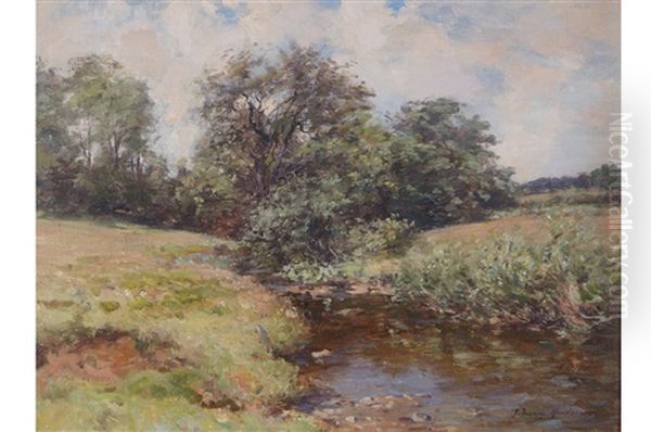 Summers Day Oil Painting by J. Morris-Henderson