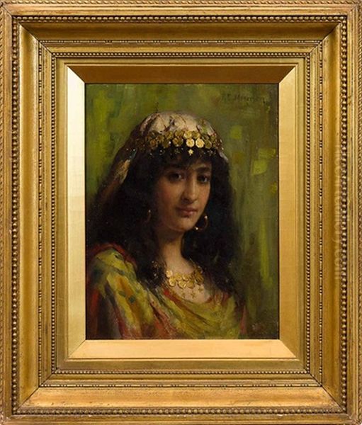 La Favorita, The Sultan's Favourite Oil Painting by Robert Edward Morrison