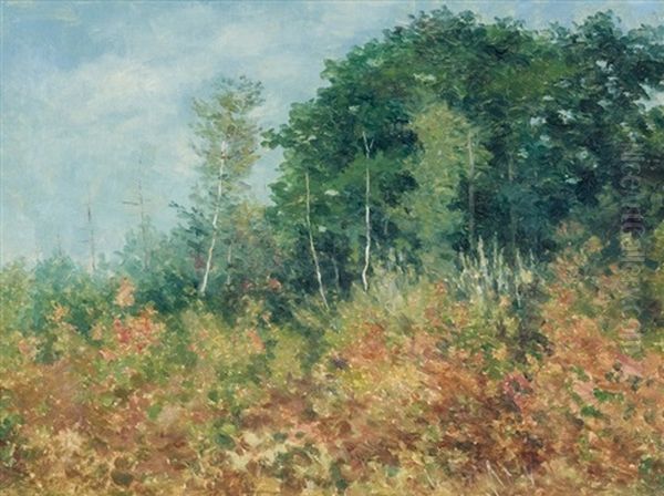 Woodlands (cape Elizabeth?) Oil Painting by George Frederick Morse