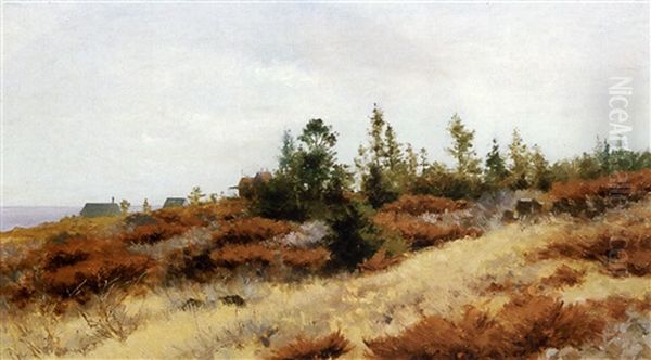 View In Cape Elizabeth Oil Painting by George Frederick Morse