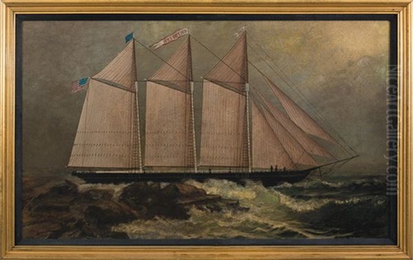 The Three-masted Schooner 