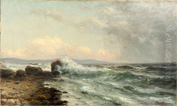 Seascape Oil Painting by Jonathan Bradley Morse