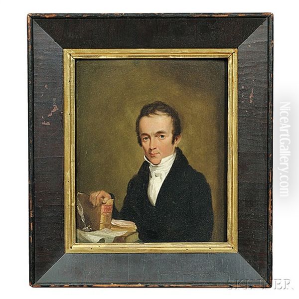 Portrait Of A Minister Oil Painting by Samuel F.B. Morse