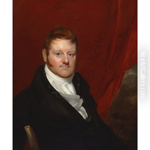 Portrait Of Thomas Winter Oil Painting by Samuel F.B. Morse