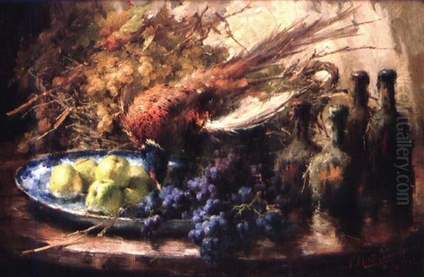 Nature Morte Au Faisan by Frans Mortelmans